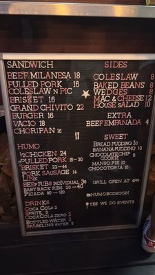 Menu photo 3 Humo Bodegon North Miami Beach, FL