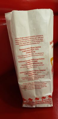 Menu photo 8 In-N-Out Burger Upland, CA Menu photo 8 In-N-Out Burger Upland, CA