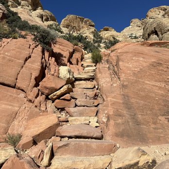 Calico Tanks Trail - Man made stairs, if you don't bolder. - Hiking Near Me - Las Vegas, Nevada Calico Tanks Trail - Man made stairs, if you don't bolder. - Hiking Near Me - Las Vegas, Nevada