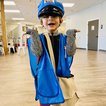 Piney Town Playhouse - He had a blast delivering mail to the mailboxes at each building. Kids were even friendly enough to pack his bag with the mail! - Indoor Playcenter Near Me - Fuquay-Varina, North Carolina Piney Town Playhouse - He had a blast delivering mail to the mailboxes at each building. Kids were even friendly enough to pack his bag with the mail! - Indoor Playcenter Near Me - Fuquay-Varina, North Carolina