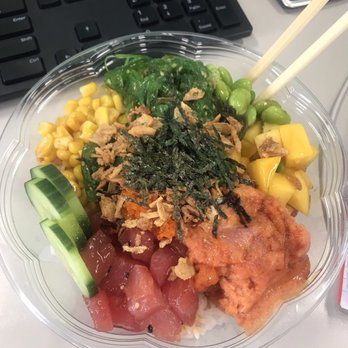 AA Poke - Salmon bowl! - Japanese Near Me - Fort Wayne, Indiana