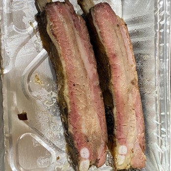 Little Miss BBQ - Pork ribs. That's $12 worth of ribs? - Barbeque Near Me - Phoenix, Arizona