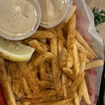 L P Steamers - Fries with old bay seasoning - Seafood Near Me - Baltimore, Maryland