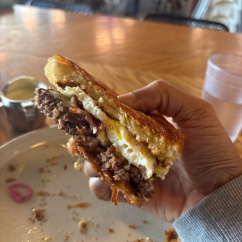 La Fillette Bakery - Breakfast Burger - Bakeries Near Me - Denver, Colorado