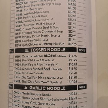 Food Terminal - Menu - Malaysian Near Me - Chamblee, Georgia
