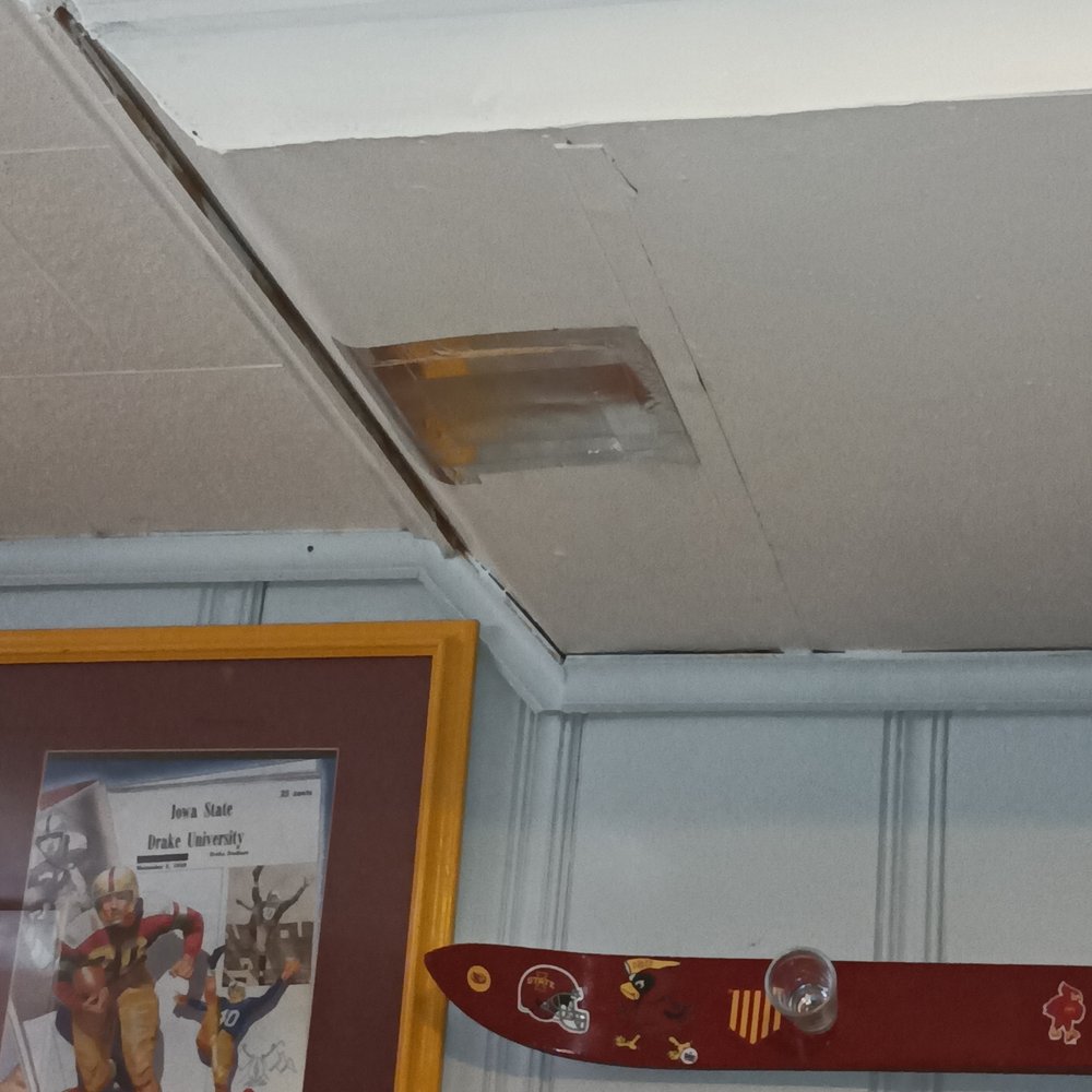 Affordable Air Duct Cleaning - Des Moines - Here is the air duct they just taped up in family room. It is finished so I don't know why they would just tape it up. - Air Duct Cleaning Near Me Affordable Air Duct Cleaning - Des Moines - Here is the air duct they just taped up in family room. It is finished so I don't know why they would just tape it up. - Air Duct Cleaning Near Me
