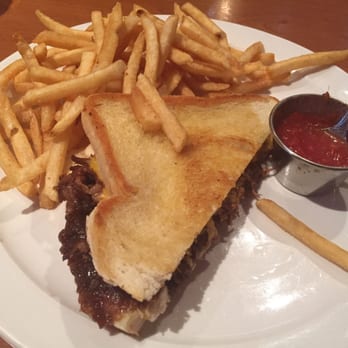 Fat Choy - Grilled cheese shortrib sandwich (my girl stole half) 3/5 - pretty good - New American Near Me - Las Vegas, Nevada Fat Choy - Grilled cheese shortrib sandwich (my girl stole half) 3/5 - pretty good - New American Near Me - Las Vegas, Nevada