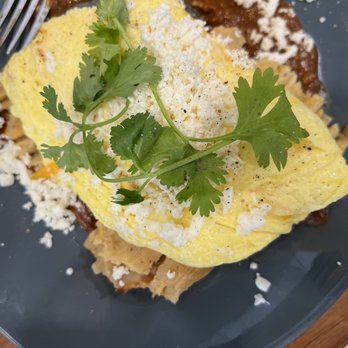 Heirloom Kitchen - Tamales with eggs - Burgers Near Me - Stockton, California Heirloom Kitchen - Tamales with eggs - Burgers Near Me - Stockton, California