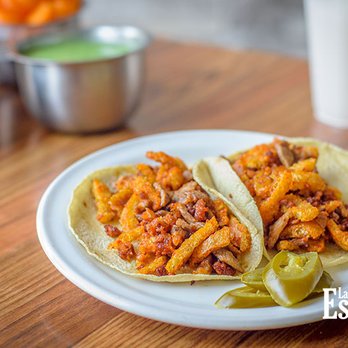 La Especial - Taco Especial (bistec, chorizo y chicharrón) - Breakfast & Brunch Near Me - México, D.F., DIF