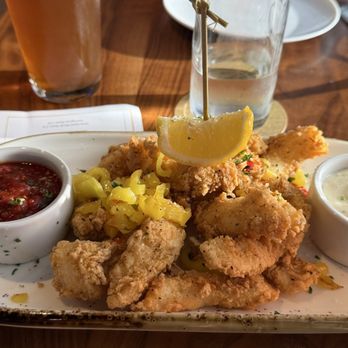 Neighborhood Provisions - Calamari - New American Near Me - Edmond, Oklahoma