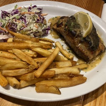 Jonah's Fish & Grits - Crab Stuffed Salmon - Seafood Near Me - Thomasville, Georgia