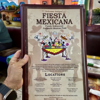 Fiesta Mexicana - Menu - Mexican Near Me - Moab, Utah