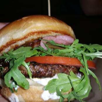 The Stand - American Classics Redefined - Seasonal lamb burger was bomb. Big Mediterranean flavors - Burgers Near Me - Northridge, California
