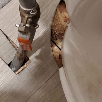 Muller Construction & Renovation - Behind toilet. - General Contractors Near Me