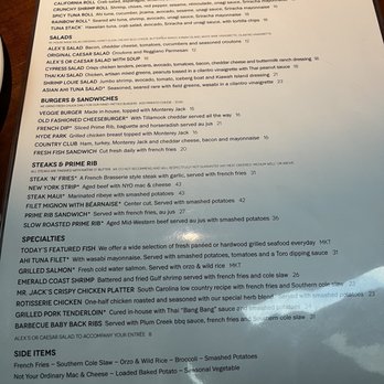 J. Alexander's - Menu - New American Near Me - Raleigh, North Carolina J. Alexander's - Menu - New American Near Me - Raleigh, North Carolina