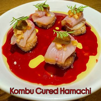 Restaurant Constance - Kombu Cured Hamachi - New American Near Me - Charlotte, North Carolina