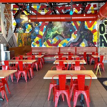 Dave's Hot Chicken - Dining Area - Chicken Shop Near Me - Tampa, Florida Dave's Hot Chicken - Dining Area - Chicken Shop Near Me - Tampa, Florida