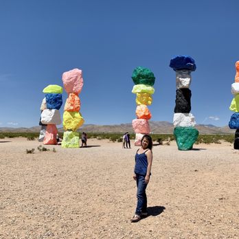 Seven Magic Mountains - 05.06.19 - Public Art Near Me - Las Vegas, Nevada Seven Magic Mountains - 05.06.19 - Public Art Near Me - Las Vegas, Nevada