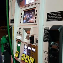 Circle K - TV at the pump...for when you get bored I guess. Haha. Pretty cool though!