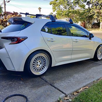Big O Tires - my corolla hatchback on its new 18x9.5 wheels - Tires Near Me - Pinole, California Big O Tires - my corolla hatchback on its new 18x9.5 wheels - Tires Near Me - Pinole, California