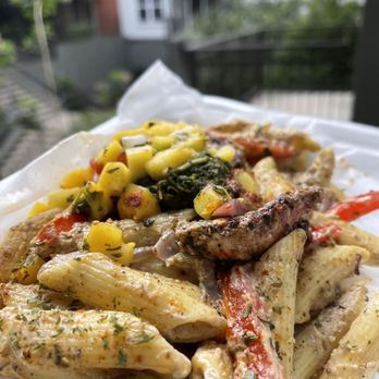 Life Bistro - Seafood Rasta Pasta - Vegan Near Me - Atlanta, Georgia