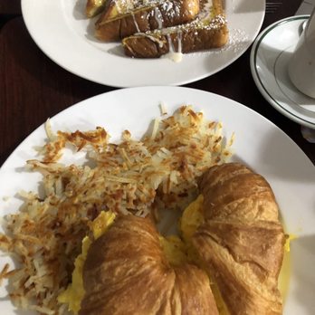 Dalia's Pancake House - Sausage, eggs and cheese croissant - American Near Me - Palos Hills, Illinois
