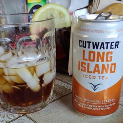 Flask Highland Park - Cut Water Long Island Iced Tea, Top Shelf liquors.