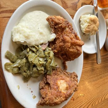 Old Mill Restaurant - Fried chicken breast dinner. - American Near Me - Pigeon Forge, Tennessee