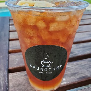 KrungThep Tea Time - Lychee Peach Tea - Tea Rooms Near Me - Winter Park, Florida KrungThep Tea Time - Lychee Peach Tea - Tea Rooms Near Me - Winter Park, Florida