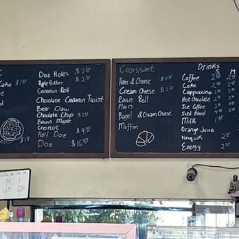 Donut Star - Menu as of 8/23/2024 - Donuts Near Me - Menifee, California