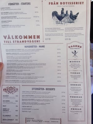 Menu photo 3 Strandvägen 1 Stockholm, AB Menu photo 3 Strandvägen 1 Stockholm, AB
