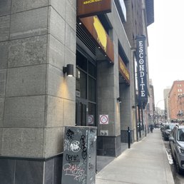 Exterior outside entrance of KINTON RAMEN UNION - Montreal, Quebec Exterior outside entrance of KINTON RAMEN UNION - Montreal, Quebec
