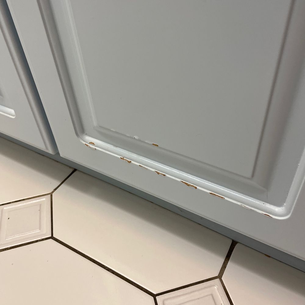 Cabinet Refresh - More chipping - Cabinetry Near Me - Los Angeles, California Cabinet Refresh - More chipping - Cabinetry Near Me - Los Angeles, California
