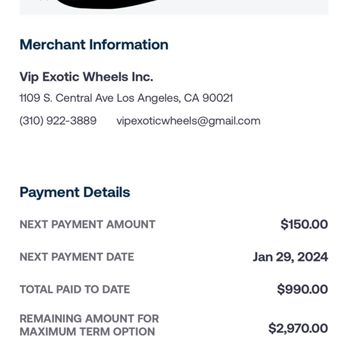 VIP Exotic Wheels - Paid almost 1,000 and still owe - Wheel & Rim Repair Near Me - Los Angeles, California VIP Exotic Wheels - Paid almost 1,000 and still owe - Wheel & Rim Repair Near Me - Los Angeles, California