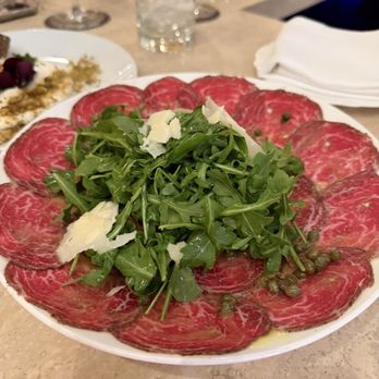 Bucatini - Beef carpaccio - Italian Near Me - New York, New York