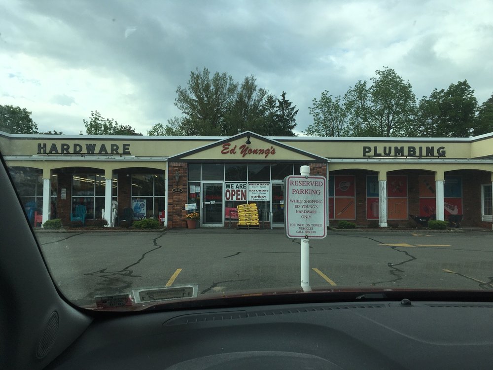 Slide of Ed Young's Plumbing Service and Hardware Store