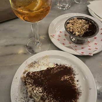 Pizzeria Libretto - Tiramisu and Budino (thick Chocolate pudding) - Pizza Near Me - Toronto, Ontario Pizzeria Libretto - Tiramisu and Budino (thick Chocolate pudding) - Pizza Near Me - Toronto, Ontario