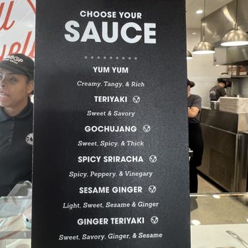 BIBIBOP Asian Grill - Sauces - Asian Fusion Near Me - Oak Brook, Illinois