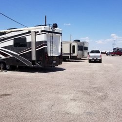 Hwy 285 RV Park & Propane - Looking north through the park