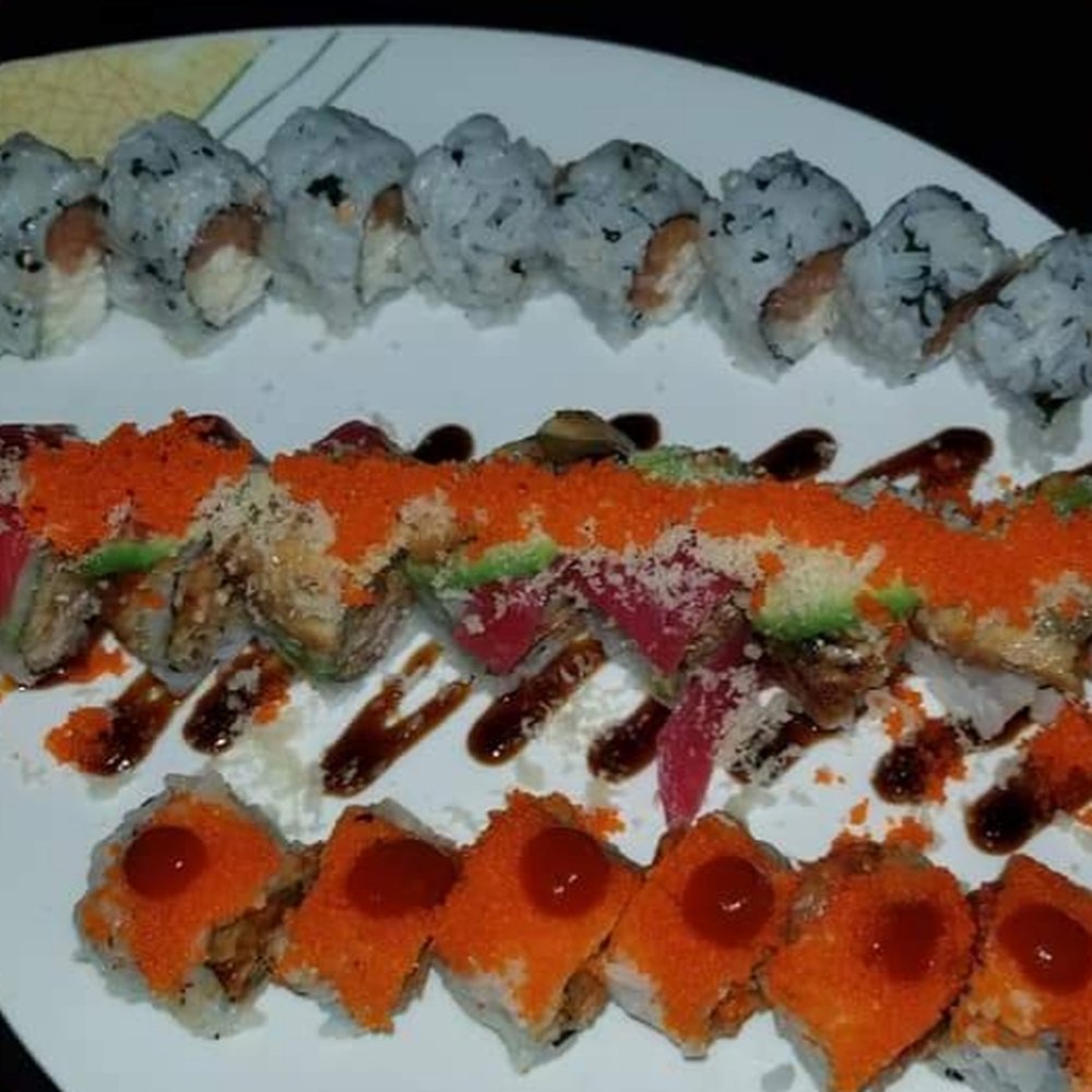 Sushi Ai - Closer picture: (top to bottom) St Louis Style, World Series, Spicy Combo. (Also the order of worst to best, in my opinion) - Japanese Near Me - Saint Louis, Missouri Sushi Ai - Closer picture: (top to bottom) St Louis Style, World Series, Spicy Combo. (Also the order of worst to best, in my opinion) - Japanese Near Me - Saint Louis, Missouri