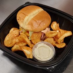 Tasteful Tangle - Single Smash Burger.