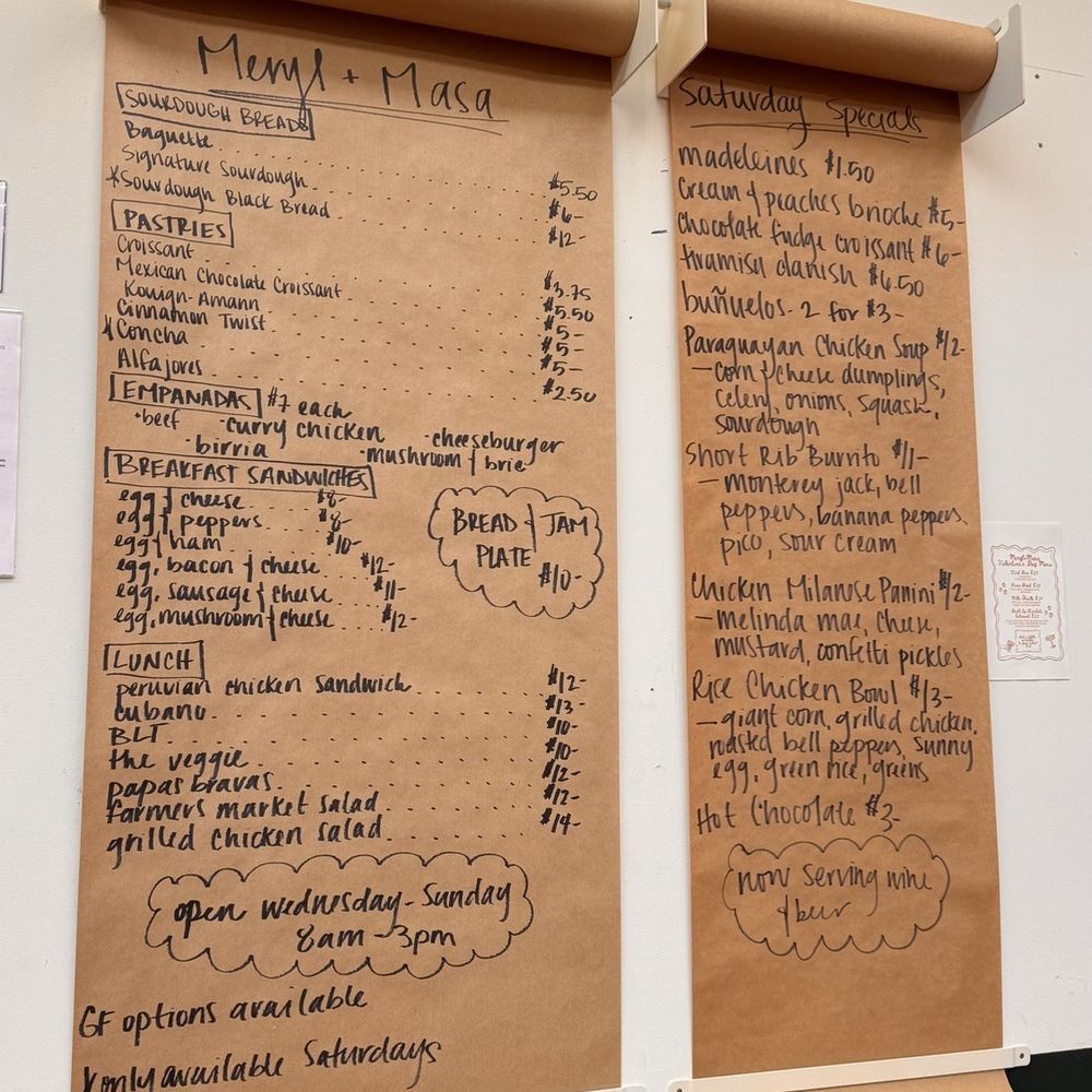 Meryl Masa - Menu - Bakeries Near Me - Stonington, Connecticut Meryl Masa - Menu - Bakeries Near Me - Stonington, Connecticut