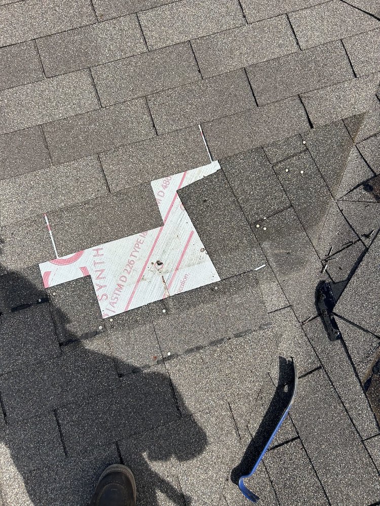 Slide of Legacy Roof TX