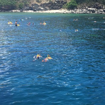 Teralani Sailing Adventures - Snorkeling in a cove. - Boating Near Me - Lahaina, Hawaii Teralani Sailing Adventures - Snorkeling in a cove. - Boating Near Me - Lahaina, Hawaii