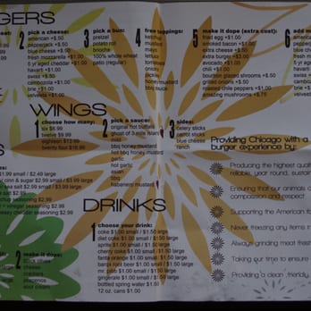 The Burger Point - Hey guys, post your menu! - Burgers Near Me - Chicago, Illinois