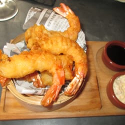 Ventilo Café - Tapas : gambas avec très bonne sauce maison