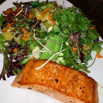 Farmer's Table - Florida 77 Salad with Salmon - Desserts Near Me - Boca Raton, Florida Farmer's Table - Florida 77 Salad with Salmon - Desserts Near Me - Boca Raton, Florida