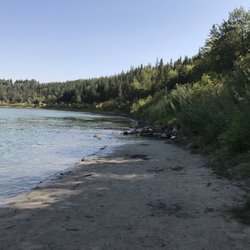 Accidental Beach - Extension of the beach view leading to a water outlet