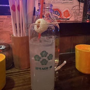 Golmok Market Bar - Lychee highball - Bars Near Me - Seattle, Washington Golmok Market Bar - Lychee highball - Bars Near Me - Seattle, Washington
