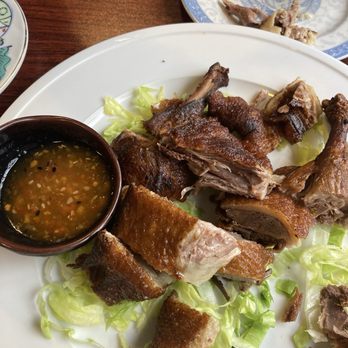 Palace of Sichuan - Tea smoked duck. Not crispy but great flavor - Szechuan Near Me - Longview, Washington